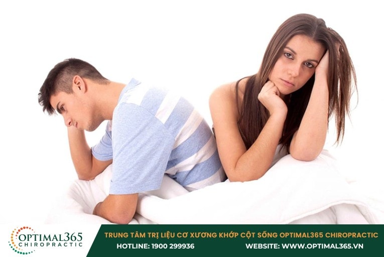 Ảnh hưởng của thoát vị đĩa đệm đến chuyện “chăn gối”