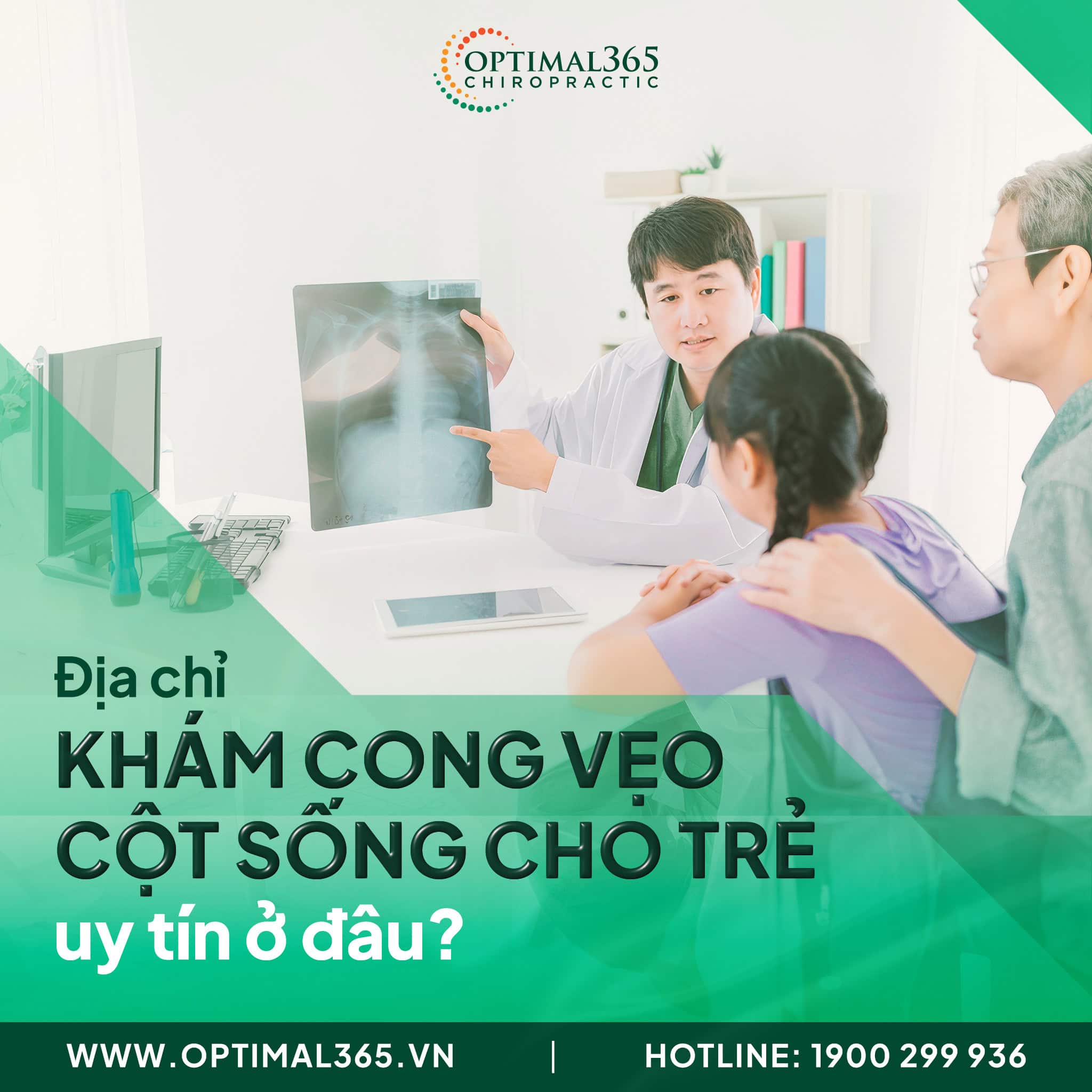 [TPHCM] Địa chỉ uy tín khám cong vẹo cột sống cho trẻ ở đâu?