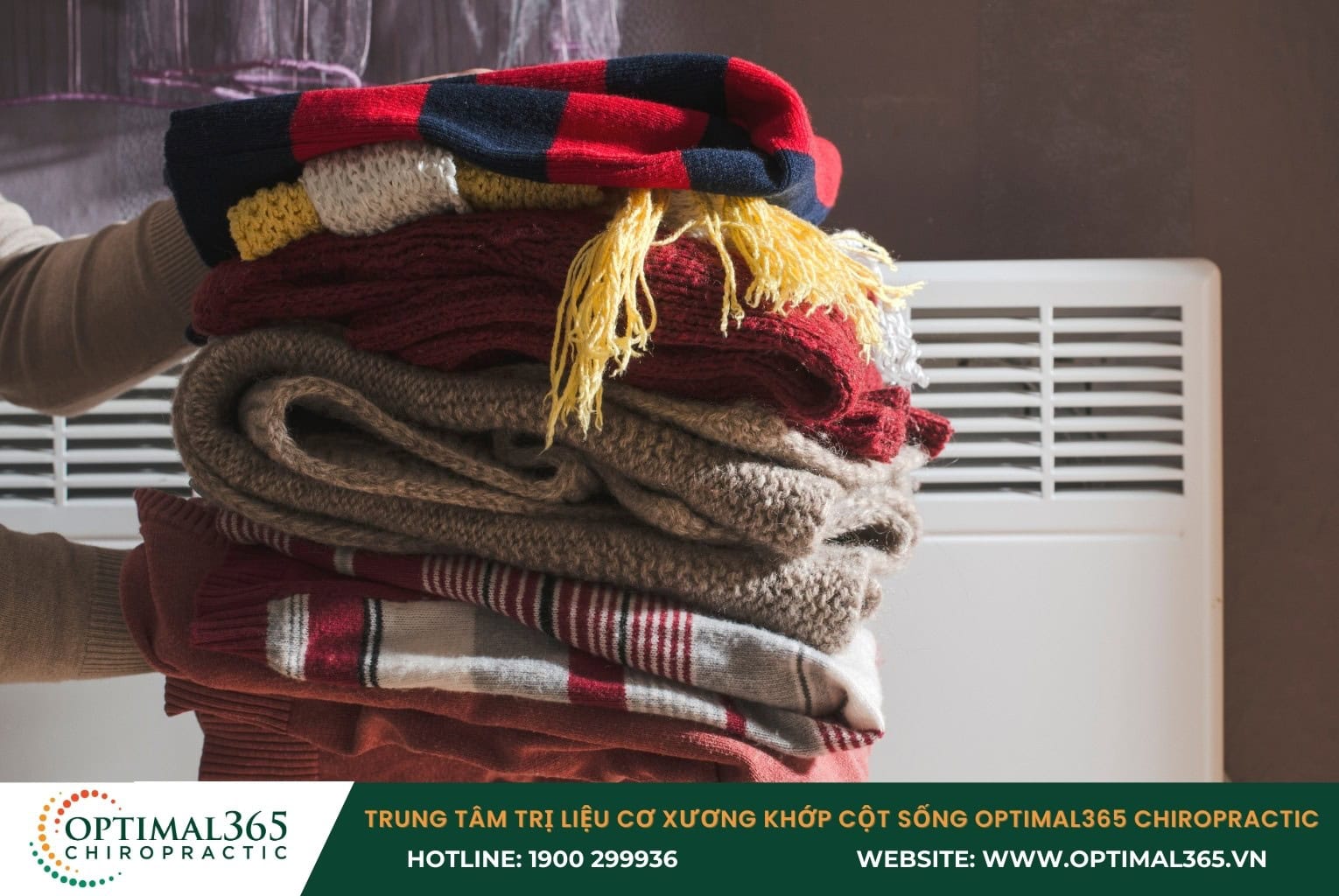 Bảo vệ cơ thể khi thời tiết lạnh và gió to