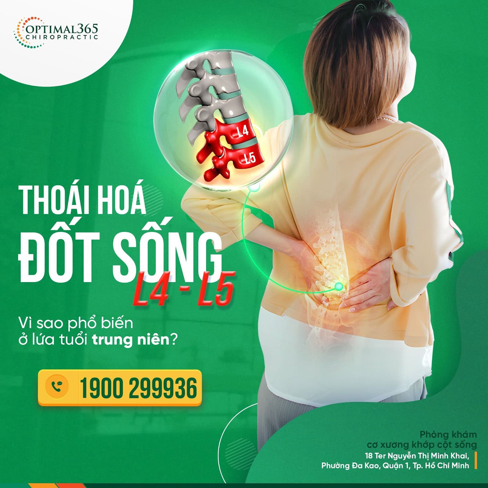 Dấu hiệu nhận biết bệnh thoái hoá cột sống từ sớm