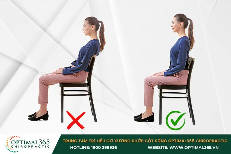 Ngồi sai tư thế gây áp lực không đều lên cột sống dẫn đến đau nhức và các bệnh lý khác