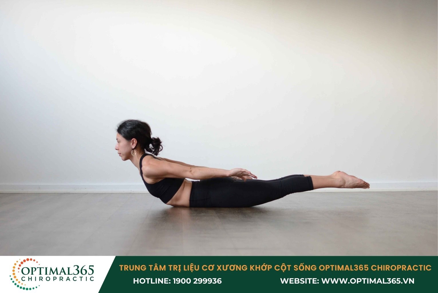 Bài tập tư thế châu chấu (Locust pose)