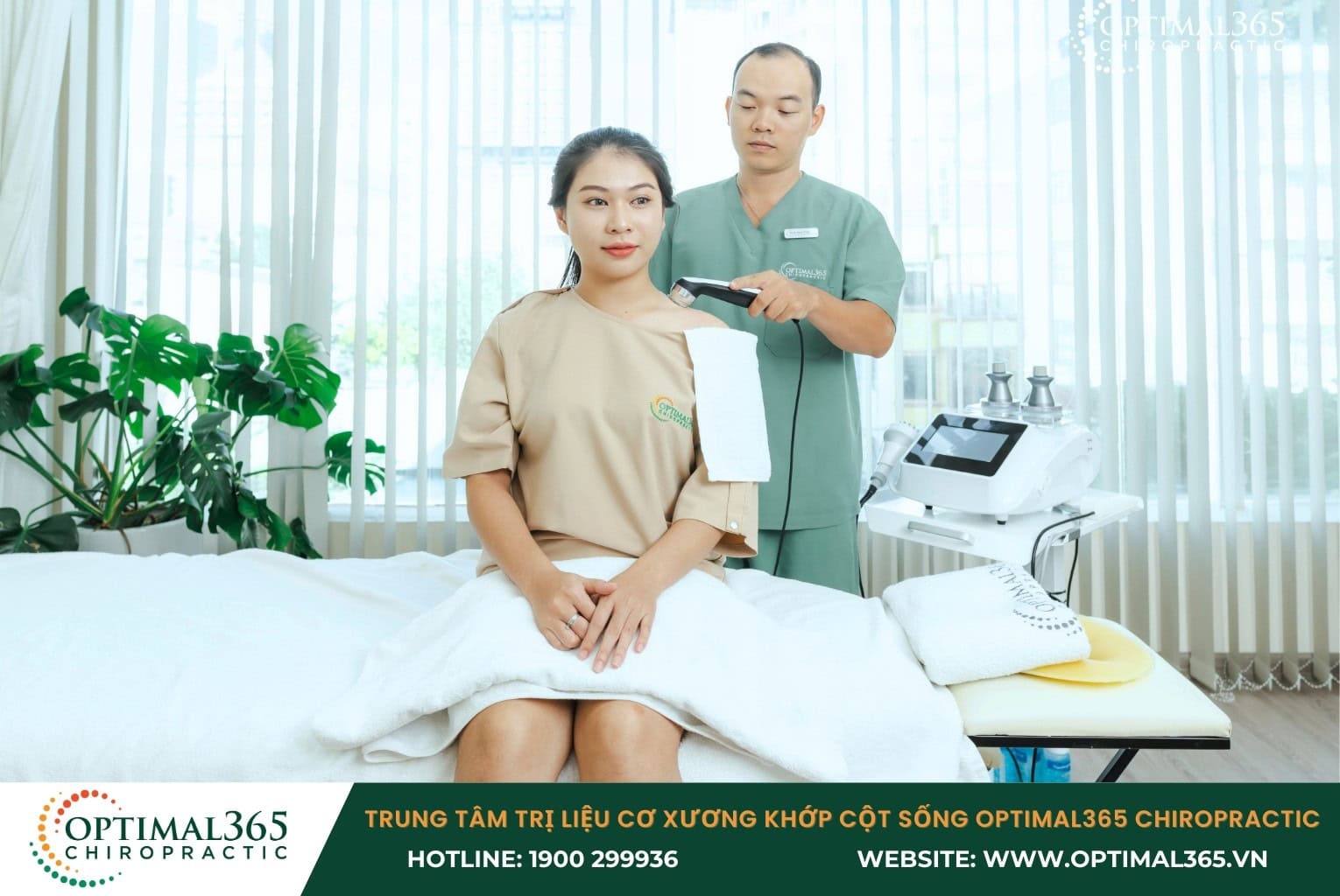 Phác đồ điều trị đau mỏi cổ vai gáy chuyên sâu tại Optimal365 Chiropractic