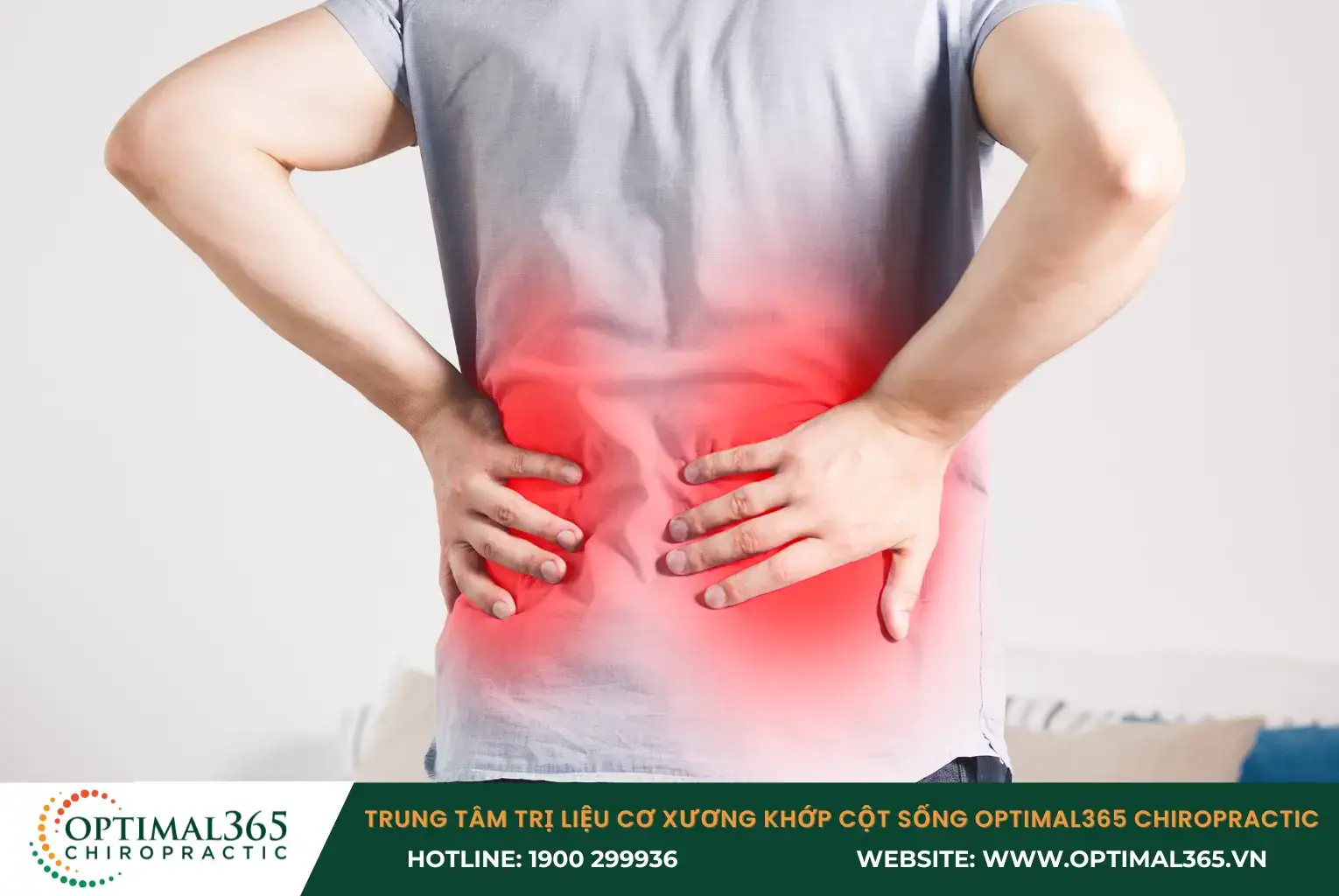 Lower back pain is the most common symptom of sciatica.