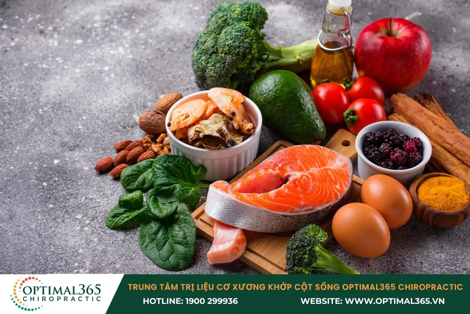 Chế độ ăn uống khoa học giúp tăng cường sức mạnh cho dây chằng, giảm nguy cơ tái tổn thương