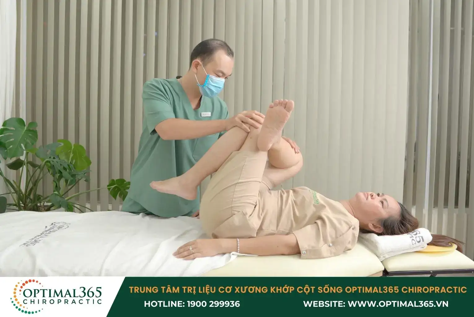 Điều trị chấn thương đầu gối hiệu quả tại Optimal365 Chiropractic