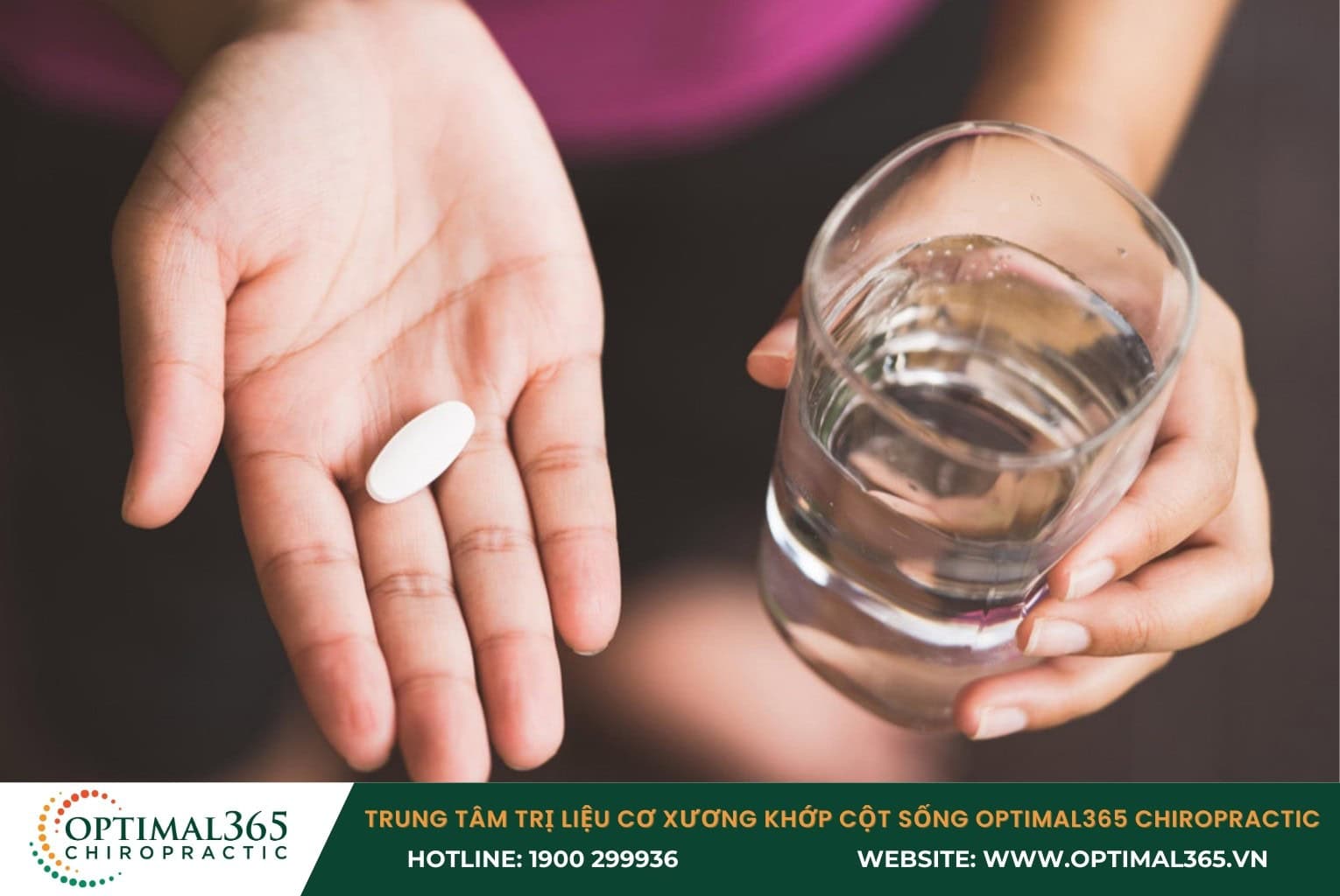 Dùng thuốc giảm đau