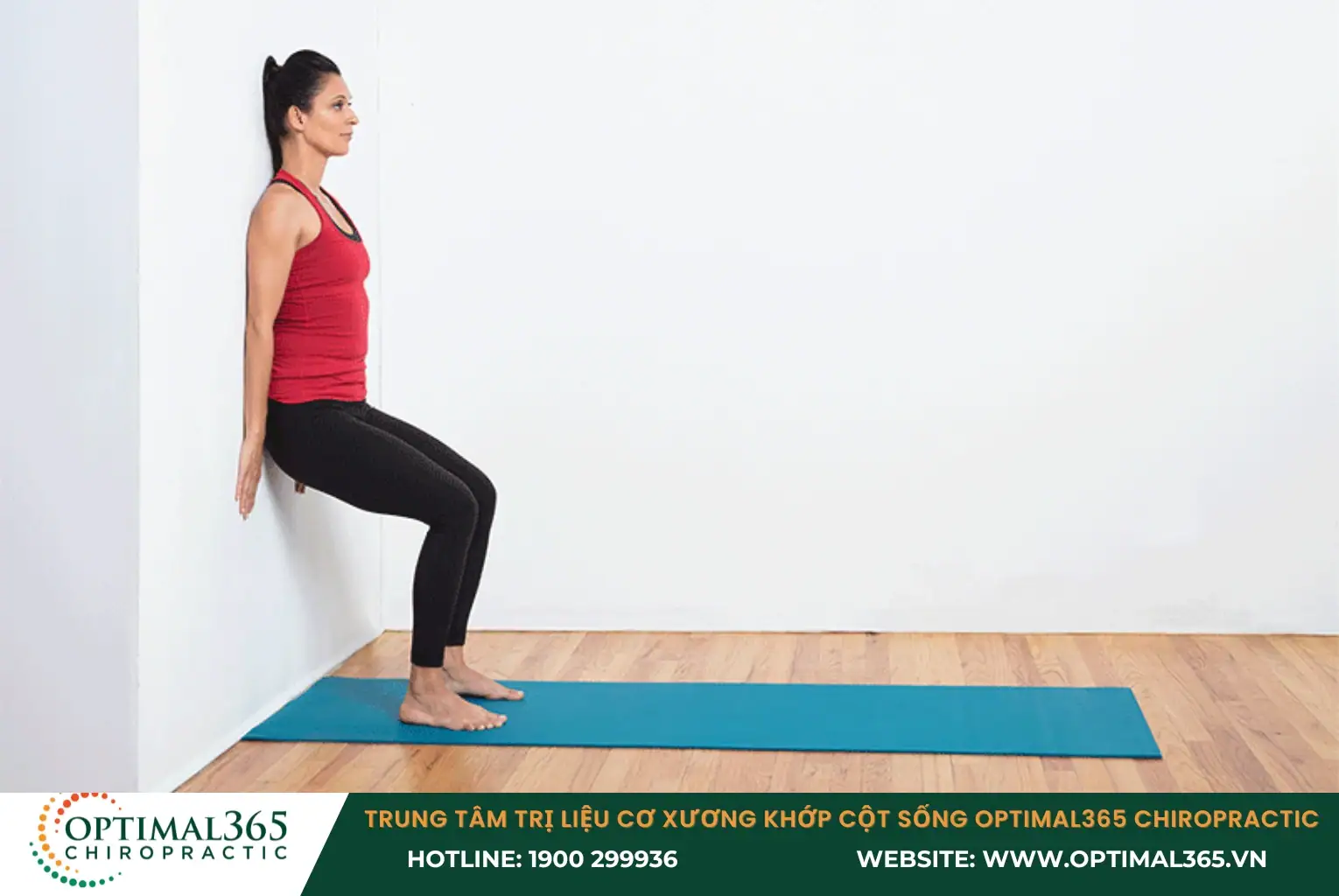 Bài tập trượt tường giúp tăng độ linh hoạt của khớp hông