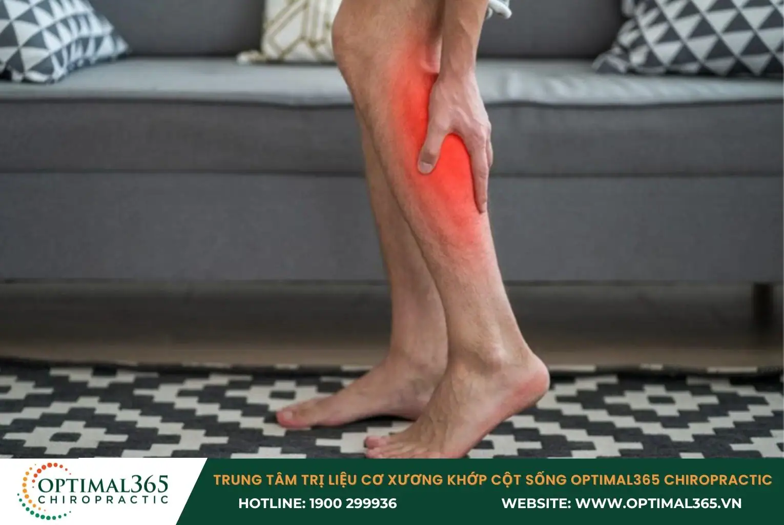 Vết thương do căng cơ có thể bị nhiễm trùng, gây ra sưng đỏ, nóng và đau tăng lên