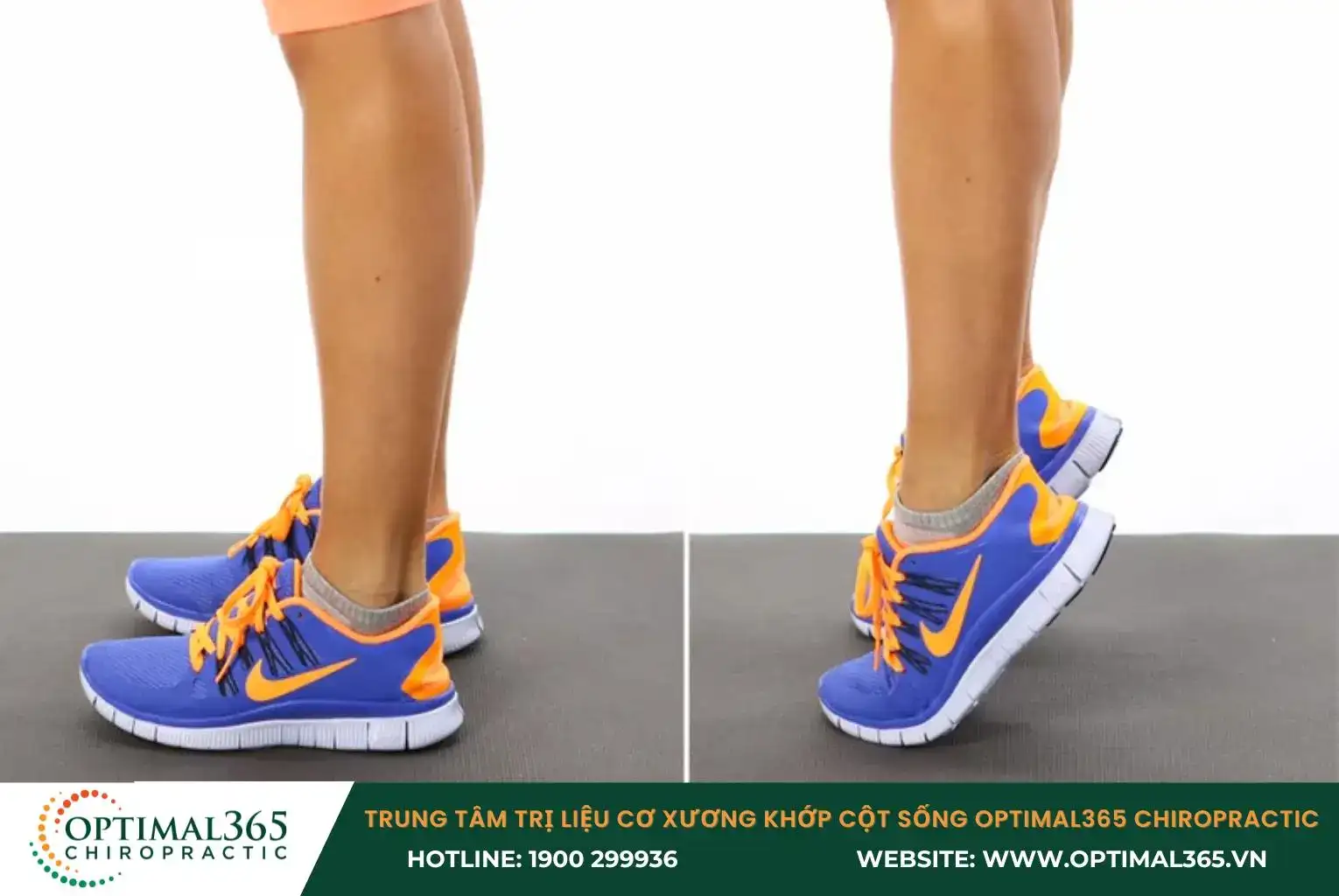 Bài tập nhón chân cải thiện thăng bằng và tăng cường vững chắc khớp gối