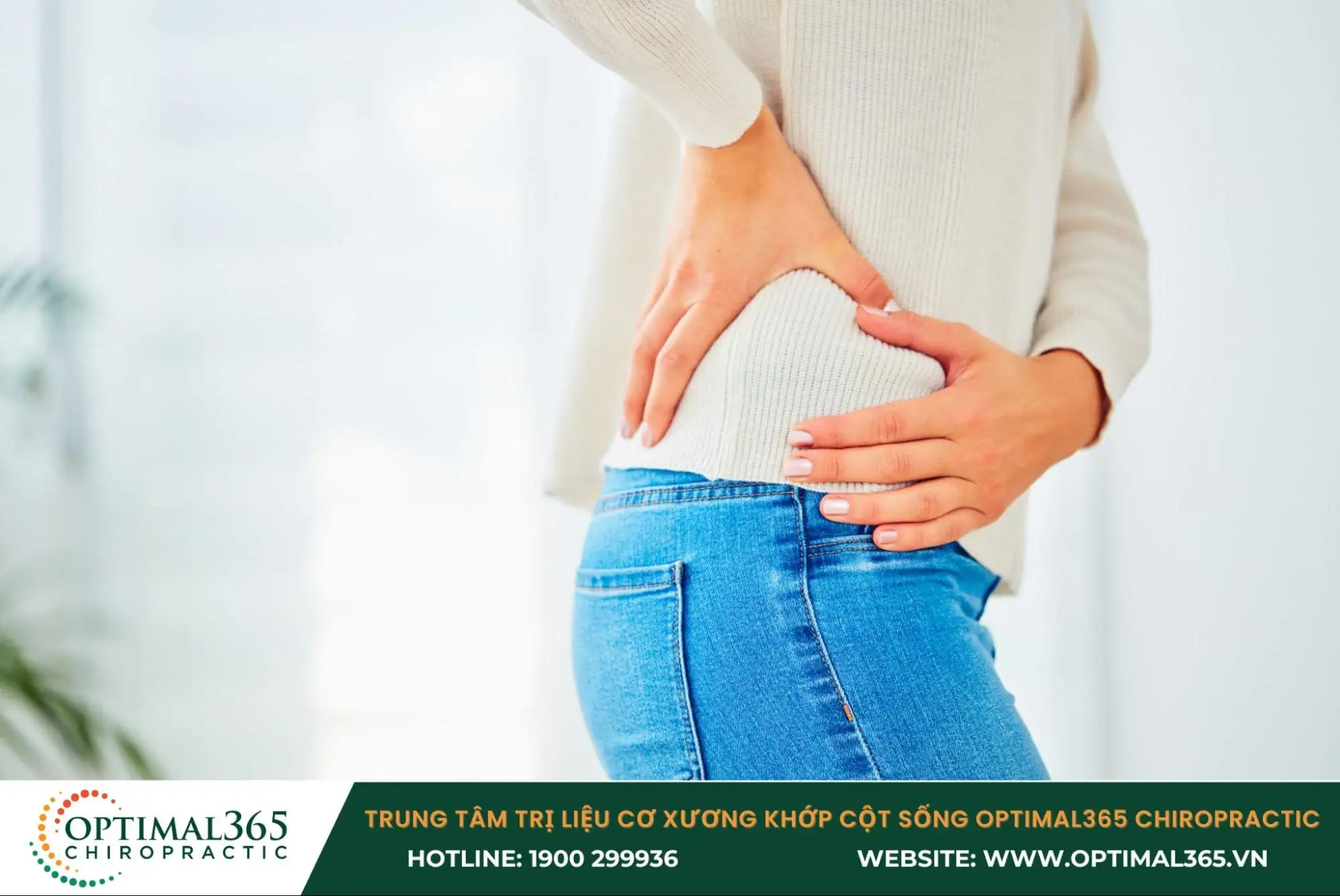 Đau lưng lan sang hông có thể là triệu chứng của viêm khớp