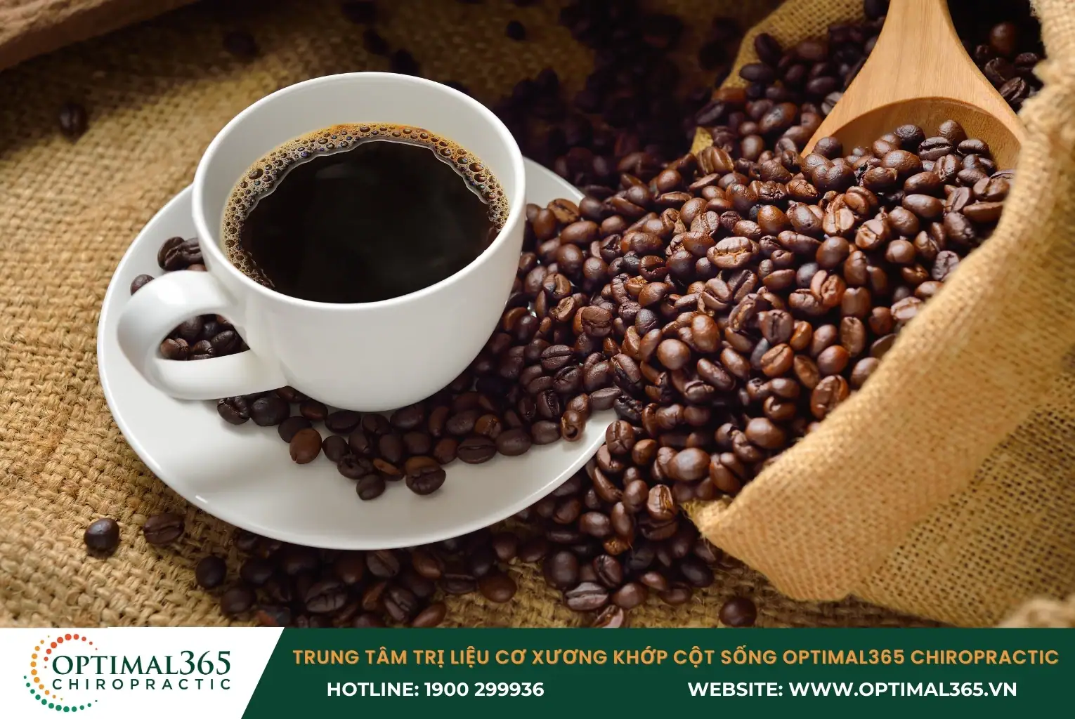 Cafein có trong cà phê làm giảm khả năng hấp thụ canxi của cơ thể