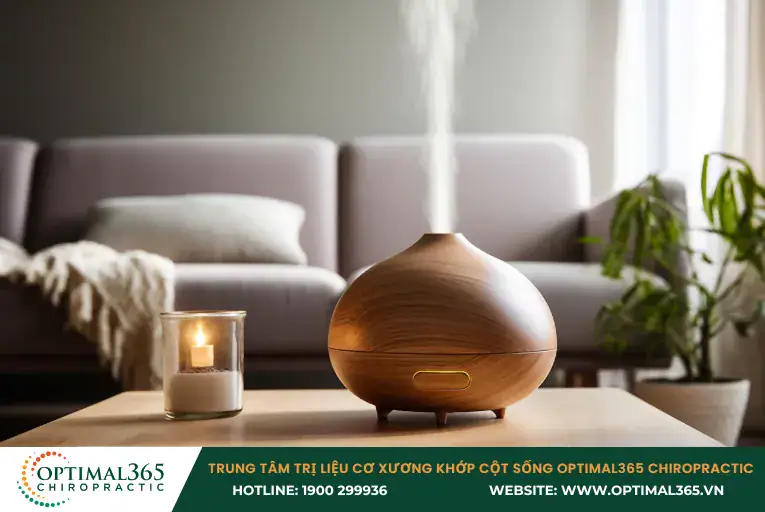 Giảm đau đầu hiệu quả bằng hương thơm tinh dầu