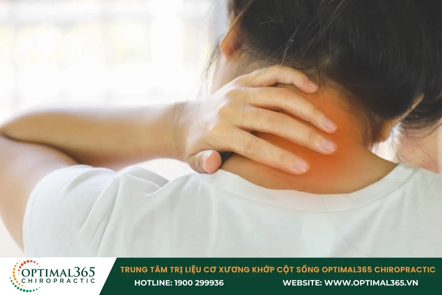 Chấn thương dẫn đến cơn đau nhức vùng cổ