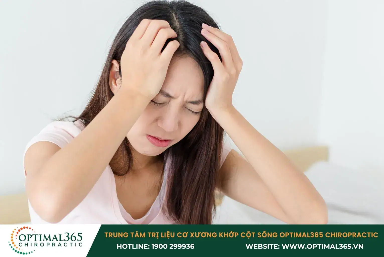 Đau đầu căng cơ là mãn tính khi đau nhiều hơn 15 ngày mỗi tháng