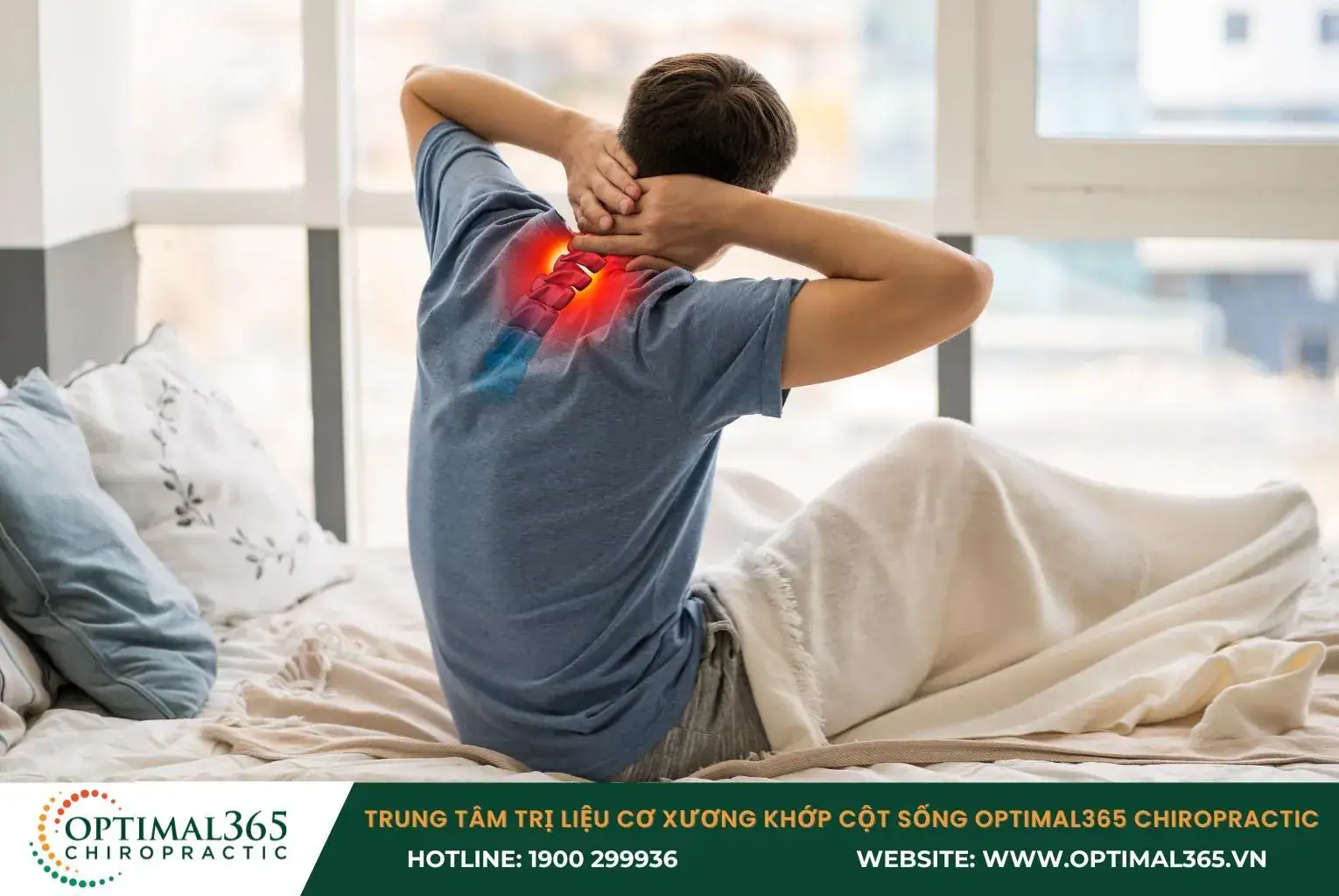 Hẹp ống sống cổ gây cơn đau nhức cổ, tê bì các chi