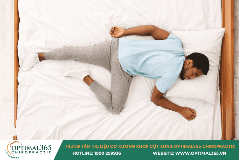 tư thế ngủ nằm sấp