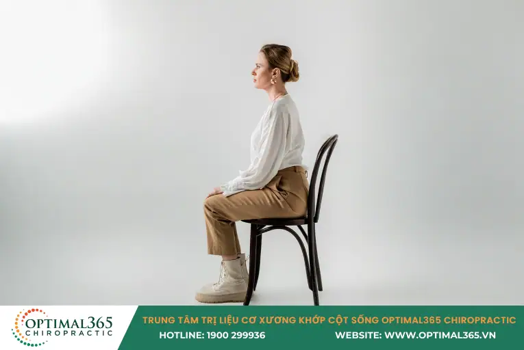 Tư thế ngồi tránh đau vùng thắt lưng