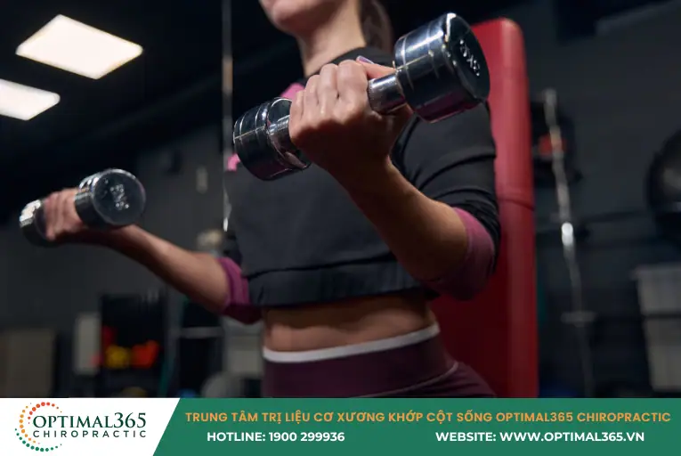 bài tập chống thoái hóa kéo tạ