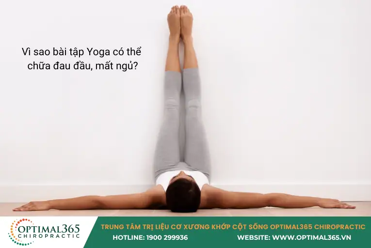 Vì sao bài tập Yoga có thể chữa đau đầu, mất ngủ?