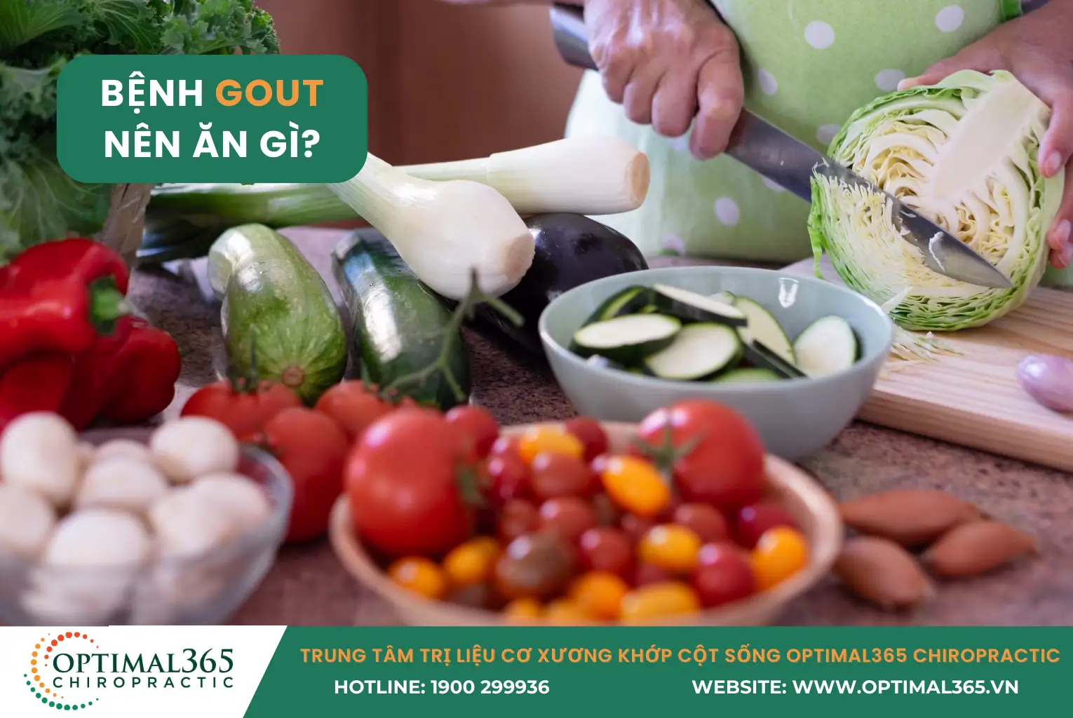 bệnh gout nên ăn gì? vì sao chế độ ăn quan trọng?