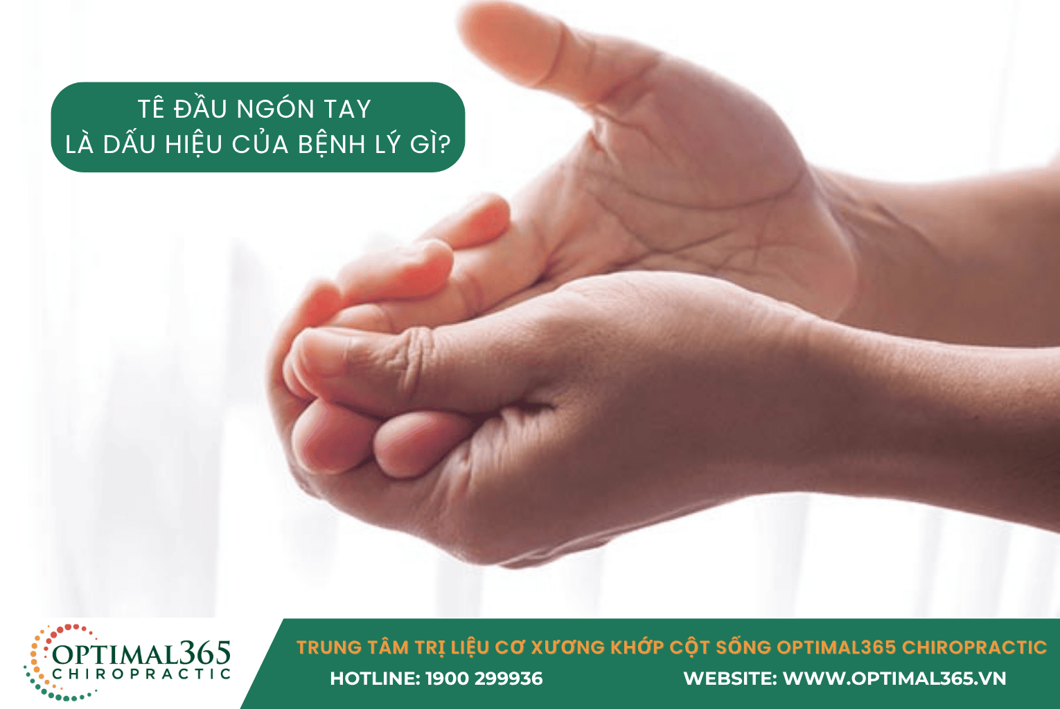 Tê đầu ngón tay có phải là dấu hiệu của bệnh lý?