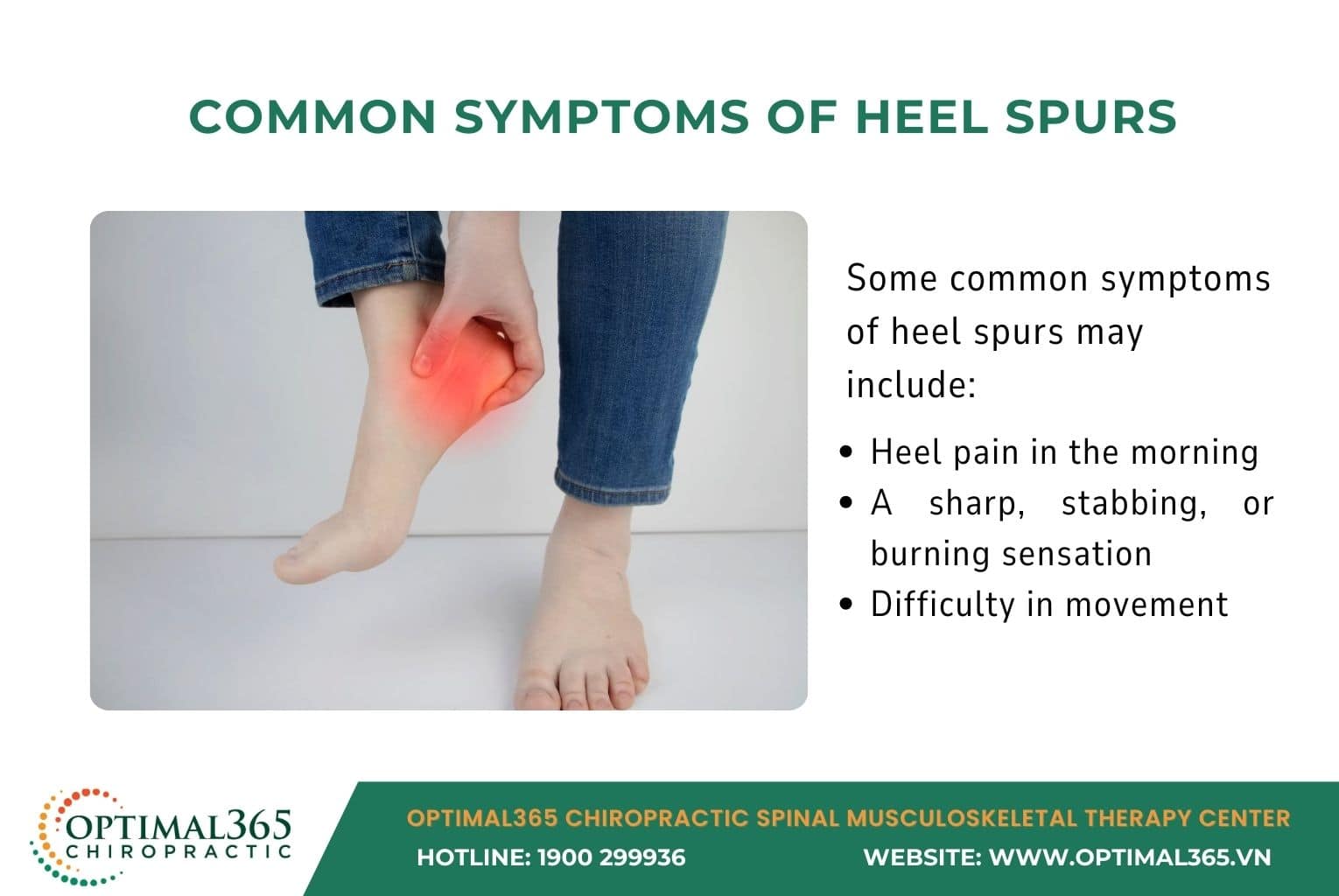 Common Symptoms of Heel Spurs