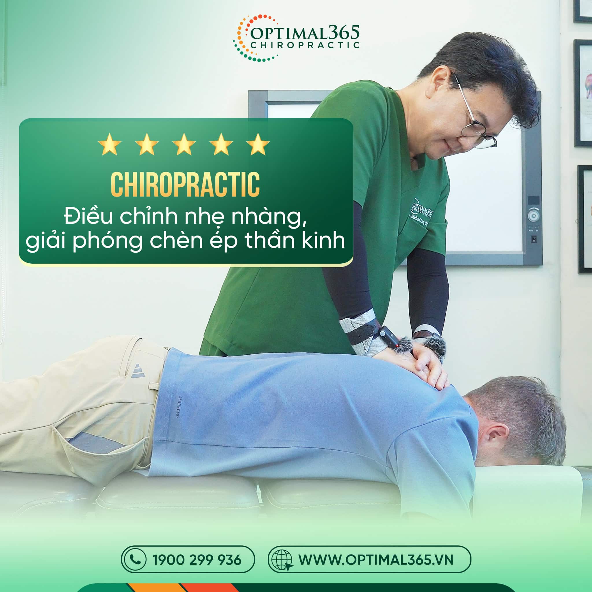 Trị liệu Chiropractic tại TP.HCM