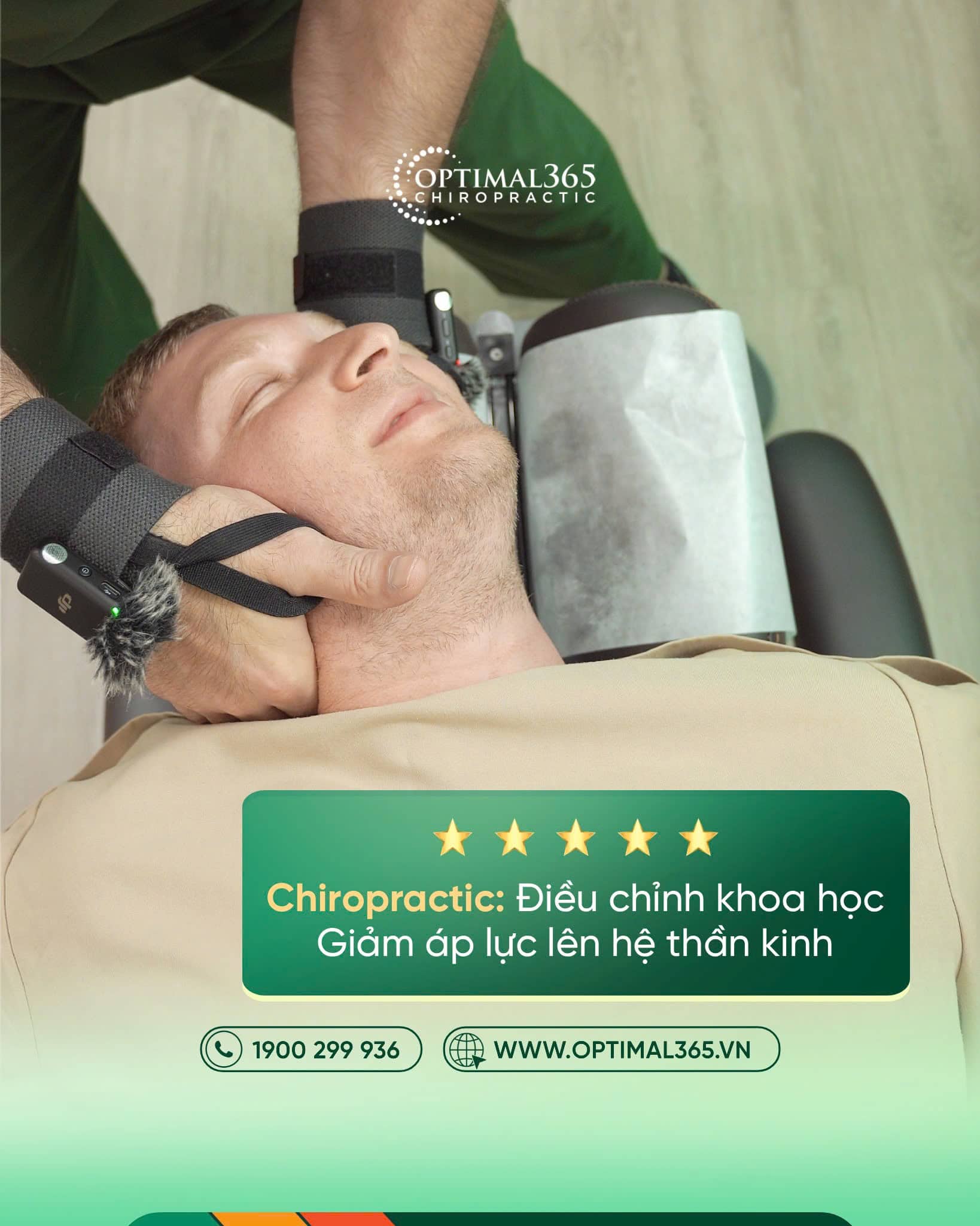 Trải nghiệm dịch vụ Optimal365 Chiropractic