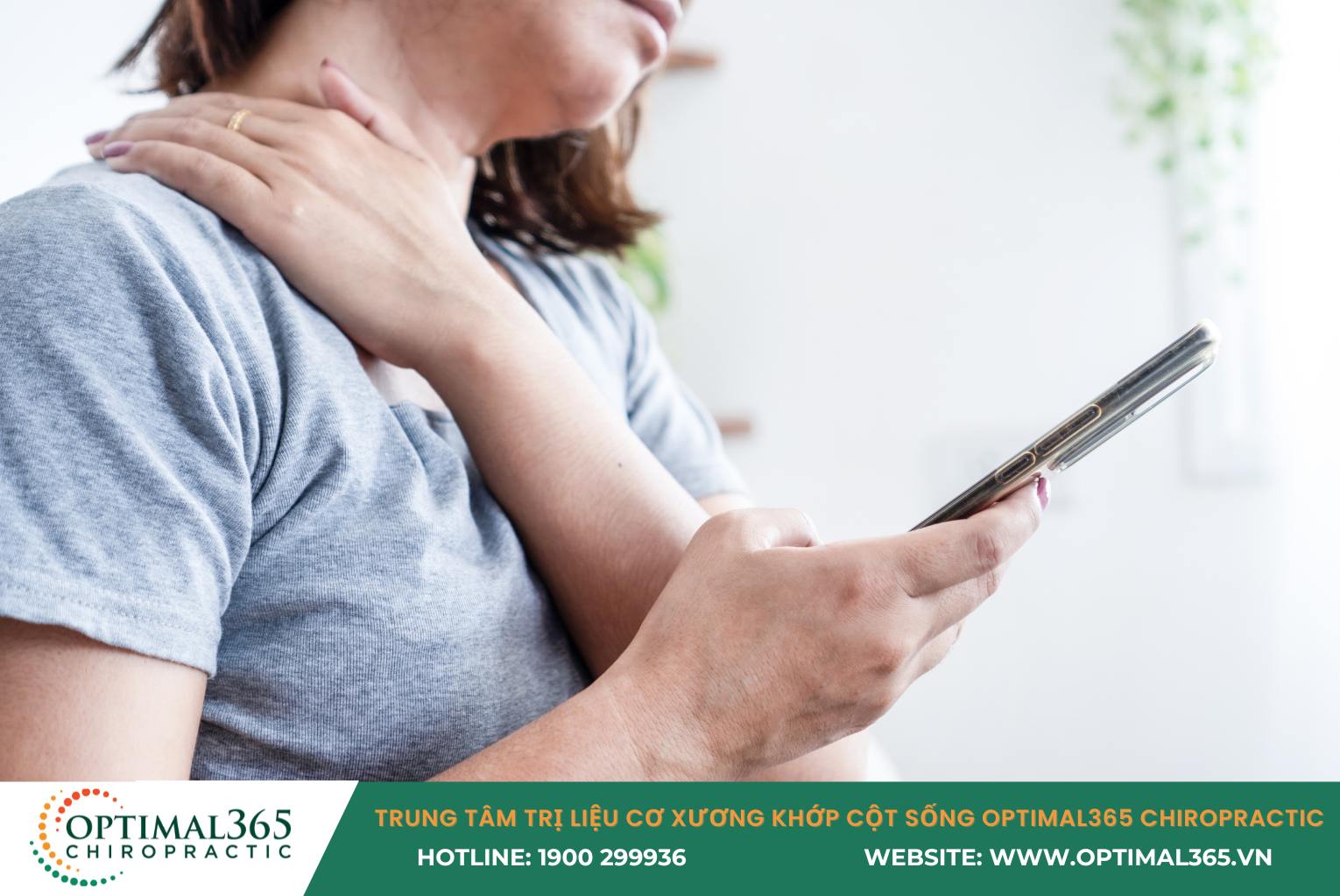 Đau mỏi cổ vai gáy và cột sống gây tê lan xuống tay