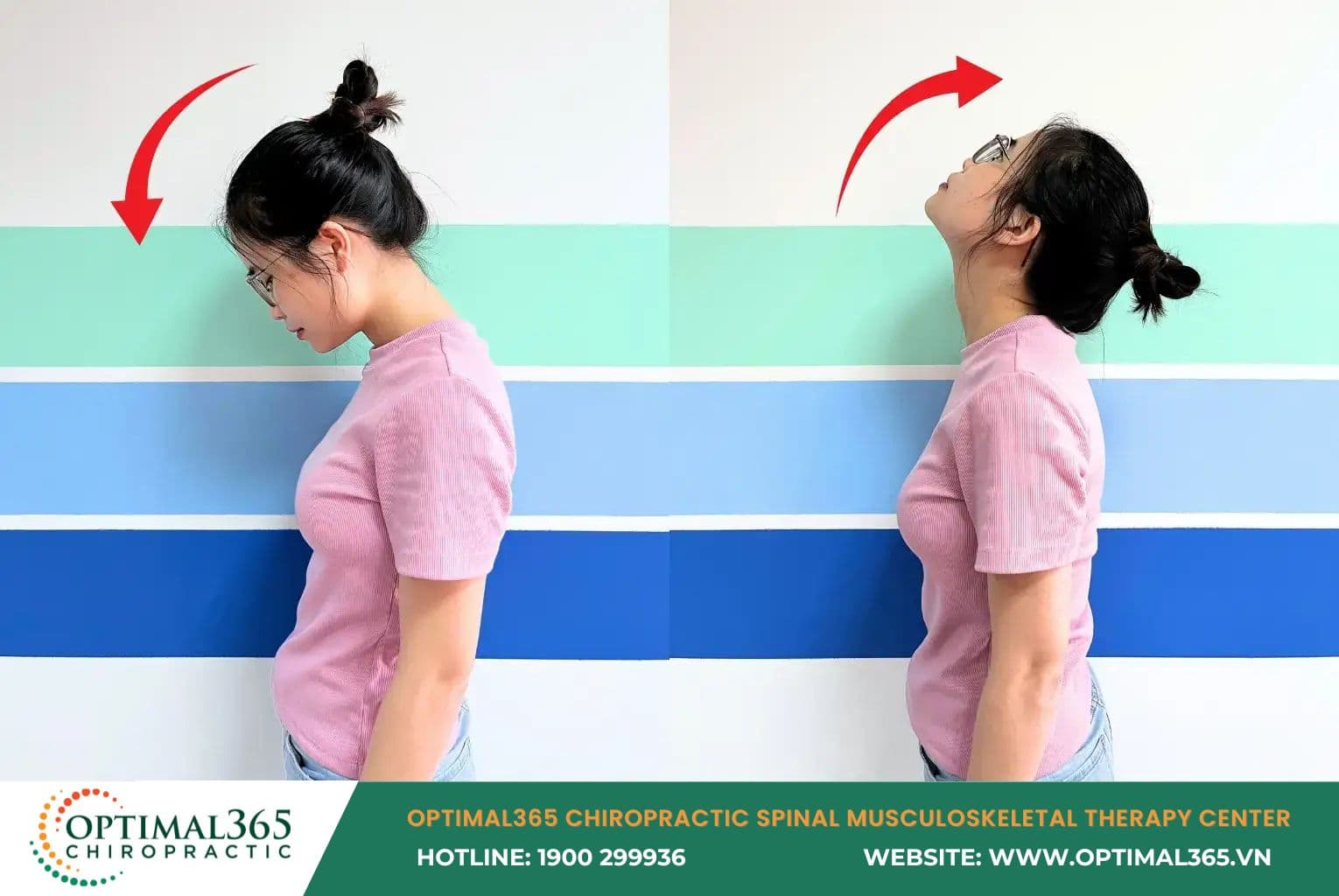 Neck flexion exercise helps reduce neck muscle stiffness