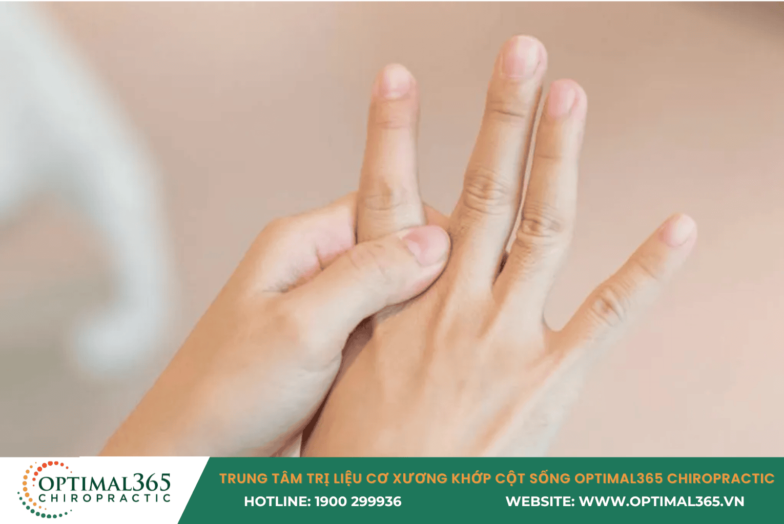 Day ấn các ngón tay